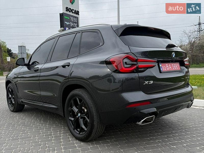 Внедорожник / Кроссовер BMW X3 2022 в Днепре