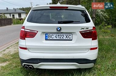 Внедорожник / Кроссовер BMW X3 2015 в Львове