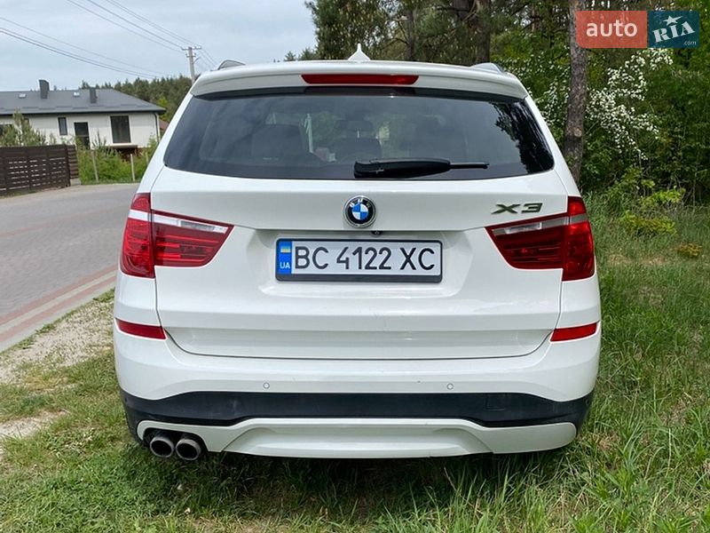 Внедорожник / Кроссовер BMW X3 2015 в Львове