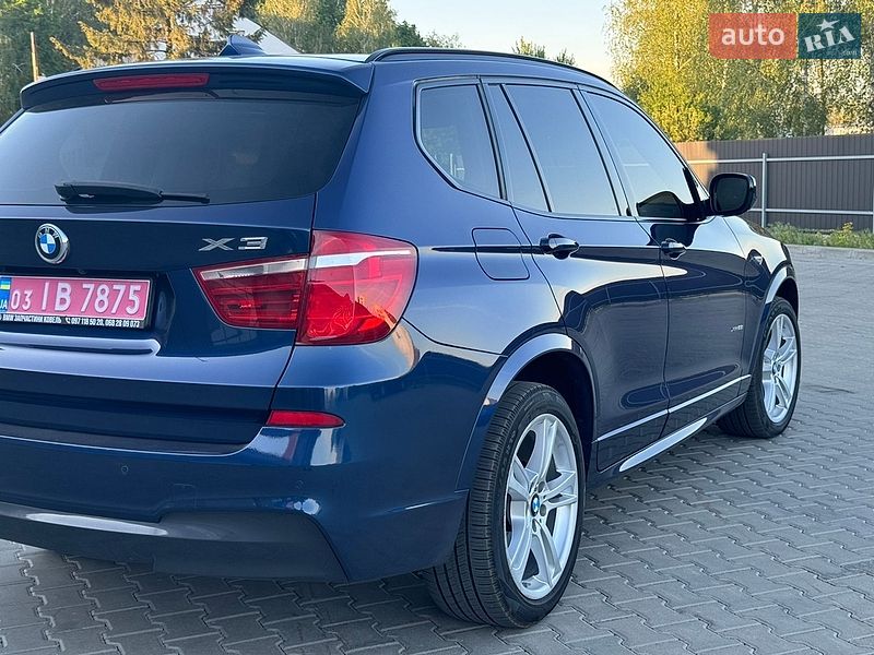 Внедорожник / Кроссовер BMW X3 2013 в Ковеле