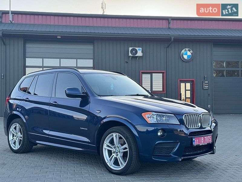Внедорожник / Кроссовер BMW X3 2013 в Ковеле