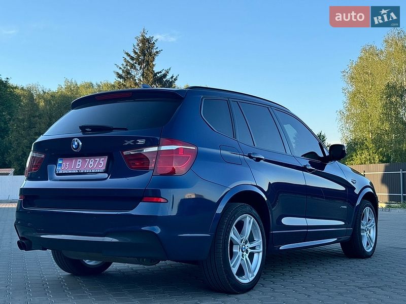 Внедорожник / Кроссовер BMW X3 2013 в Ковеле