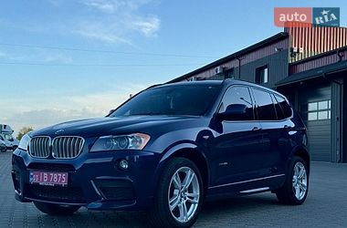 Внедорожник / Кроссовер BMW X3 2013 в Ковеле