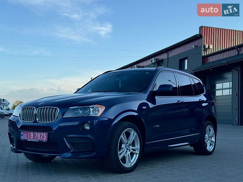 Внедорожник / Кроссовер BMW X3 2013 в Ковеле
