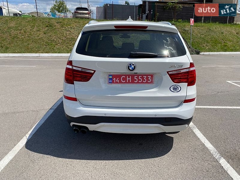 Внедорожник / Кроссовер BMW X3 2016 в Виннице