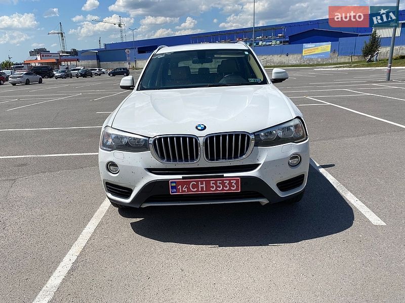 Внедорожник / Кроссовер BMW X3 2016 в Виннице