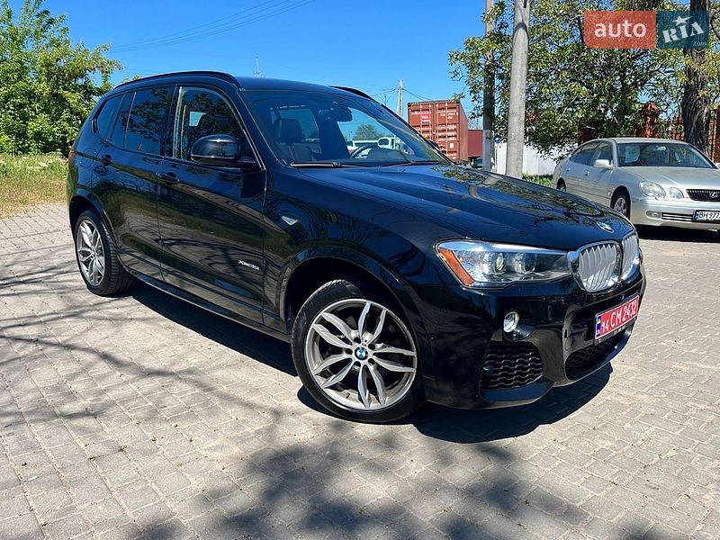 Внедорожник / Кроссовер BMW X3 2016 в Одессе