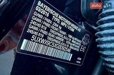 Позашляховик / Кросовер BMW X3 2016 в Одесі