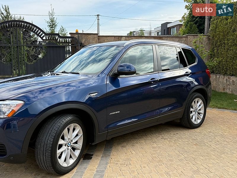 Внедорожник / Кроссовер BMW X3 2017 в Львове