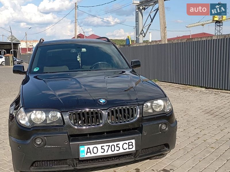 Внедорожник / Кроссовер BMW X3 2005 в Мукачево
