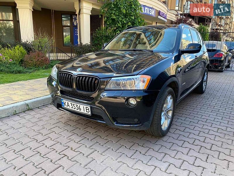 2013 BMW X3, VIN 5UXWX7C54EL983596:plate — фото 1 (autoria)