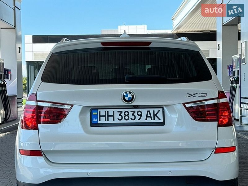 Позашляховик / Кросовер BMW X3 2016 в Одесі