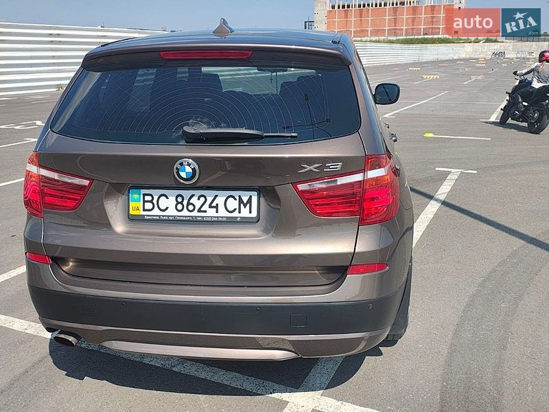 Внедорожник / Кроссовер BMW X3 2011 в Львове