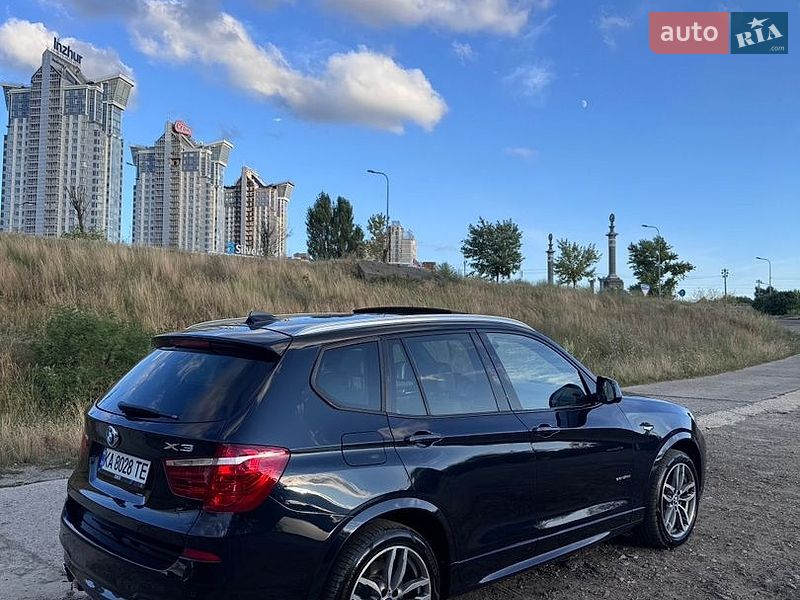 Внедорожник / Кроссовер BMW X3 2016 в Киеве