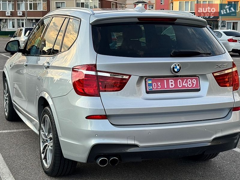 Внедорожник / Кроссовер BMW X3 2014 в Киеве