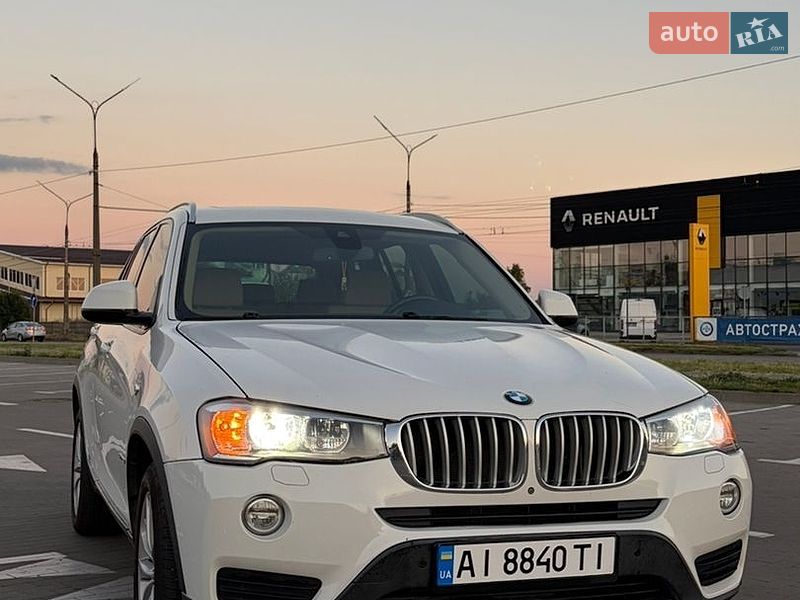 Внедорожник / Кроссовер BMW X3 2017 в Белой Церкви