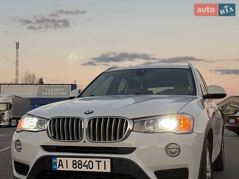 Внедорожник / Кроссовер BMW X3 2017 в Белой Церкви
