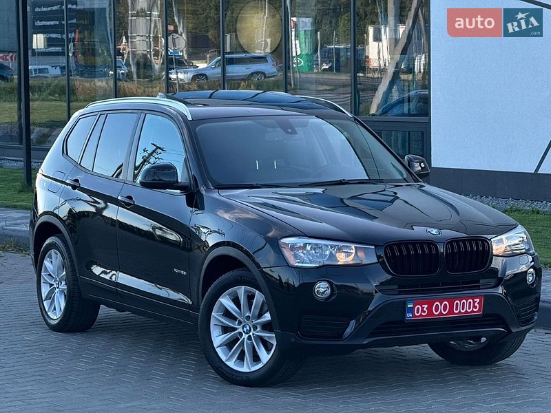 Внедорожник / Кроссовер BMW X3 2016 в Луцке