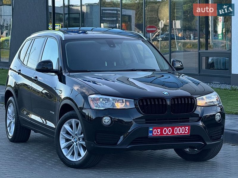 Внедорожник / Кроссовер BMW X3 2016 в Луцке