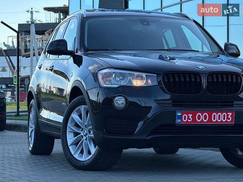 Внедорожник / Кроссовер BMW X3 2016 в Луцке