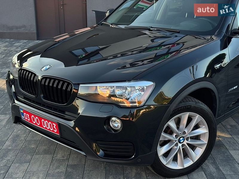 Внедорожник / Кроссовер BMW X3 2016 в Луцке