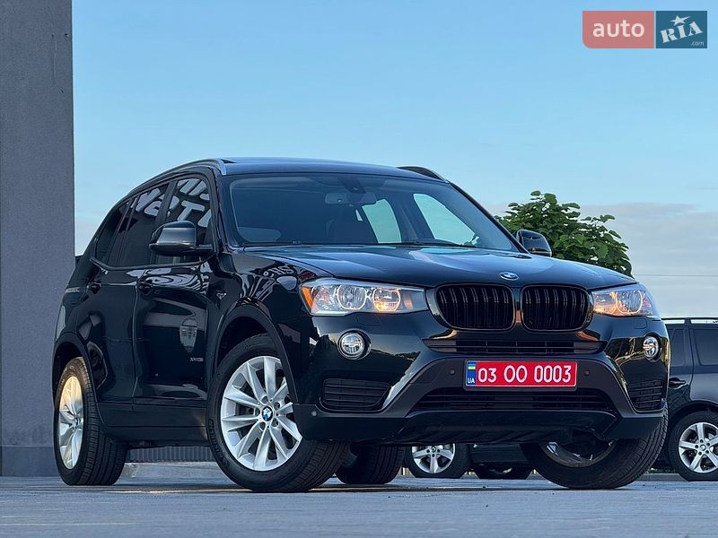 Внедорожник / Кроссовер BMW X3 2016 в Луцке