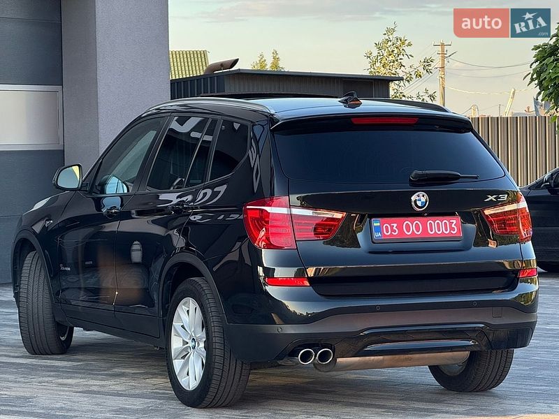 Внедорожник / Кроссовер BMW X3 2016 в Луцке