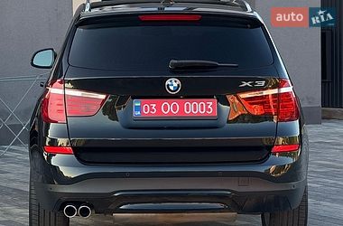 Внедорожник / Кроссовер BMW X3 2016 в Луцке
