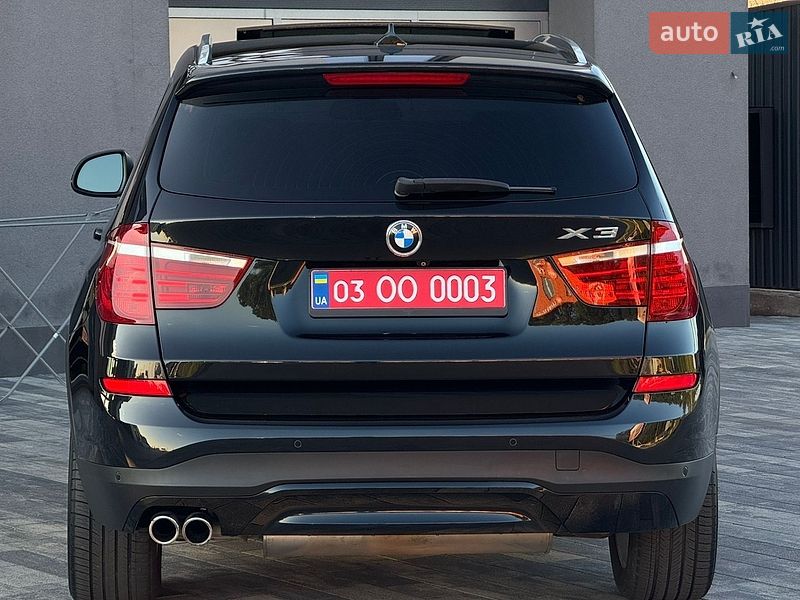 Внедорожник / Кроссовер BMW X3 2016 в Луцке
