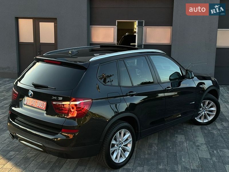 Внедорожник / Кроссовер BMW X3 2016 в Луцке