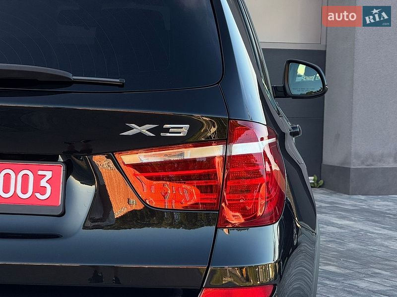 Внедорожник / Кроссовер BMW X3 2016 в Луцке