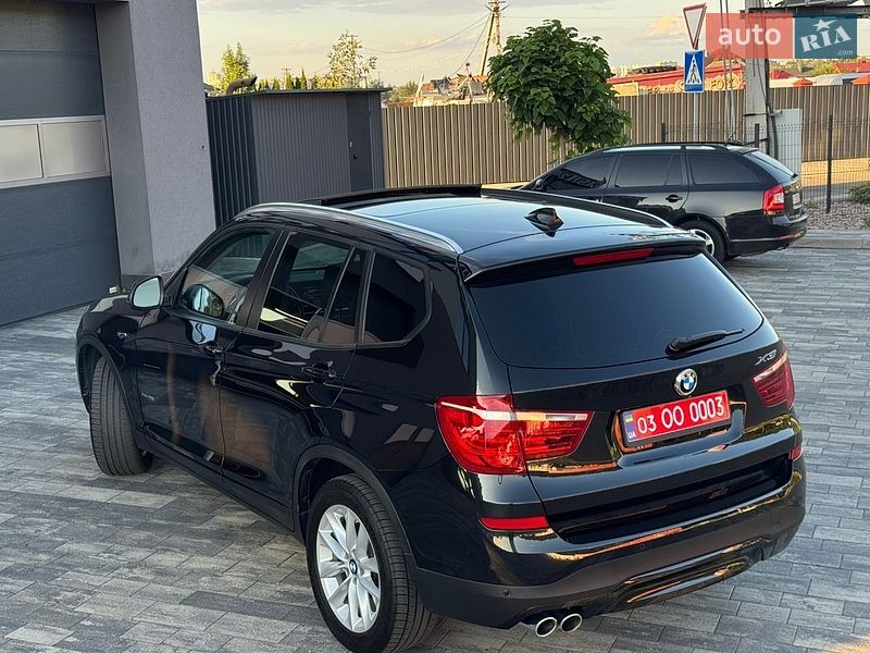Внедорожник / Кроссовер BMW X3 2016 в Луцке