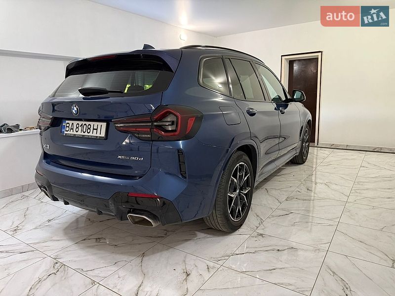 Внедорожник / Кроссовер BMW X3 2022 в Кропивницком
