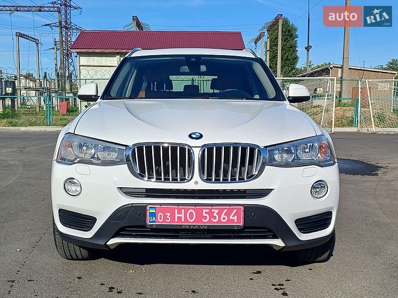 Внедорожник / Кроссовер BMW X3 2015 в Ужгороде