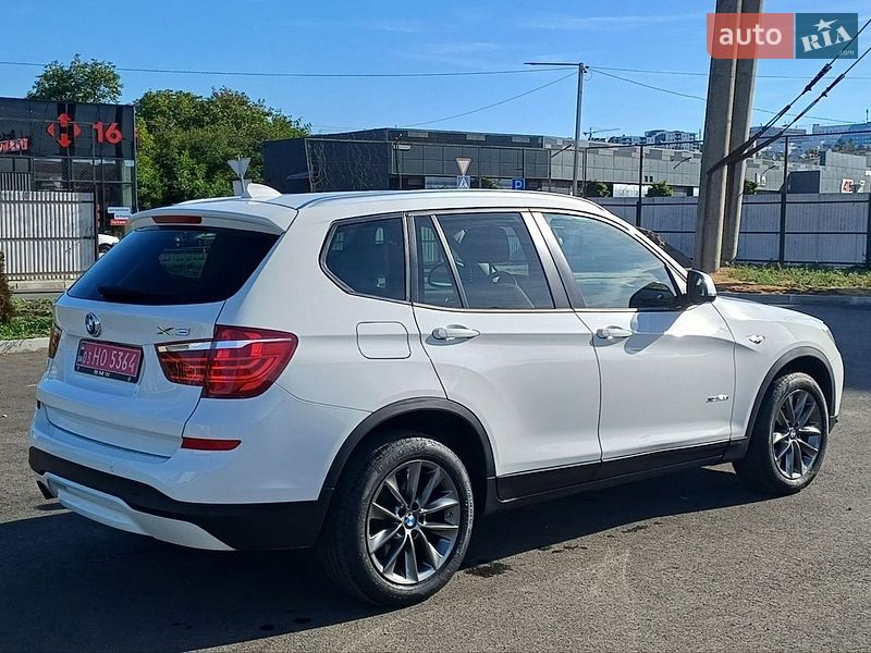 Внедорожник / Кроссовер BMW X3 2015 в Ужгороде