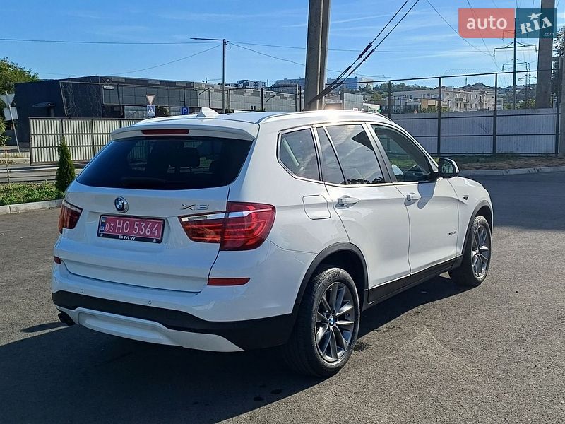 Внедорожник / Кроссовер BMW X3 2015 в Ужгороде
