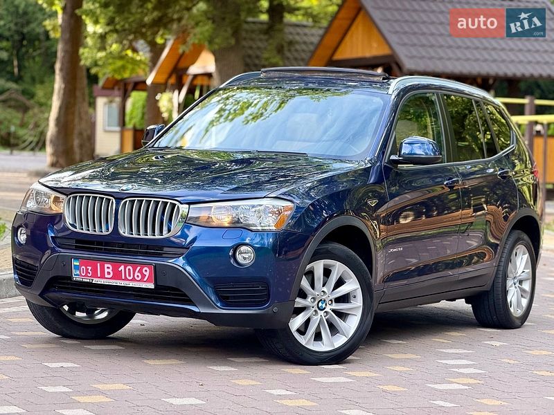Внедорожник / Кроссовер BMW X3 2015 в Дрогобыче