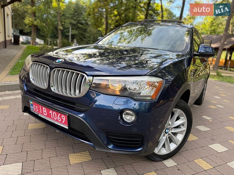 Внедорожник / Кроссовер BMW X3 2015 в Дрогобыче
