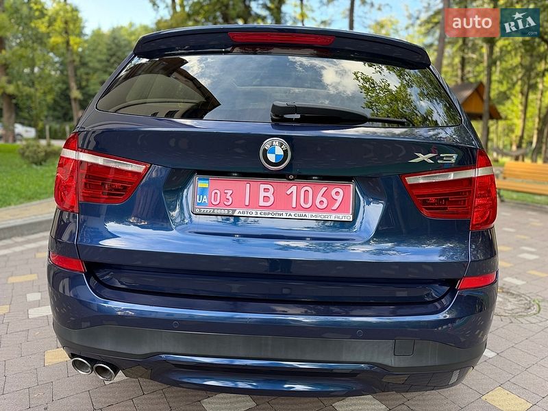 Внедорожник / Кроссовер BMW X3 2015 в Дрогобыче