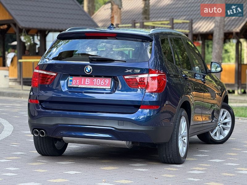 Внедорожник / Кроссовер BMW X3 2015 в Дрогобыче