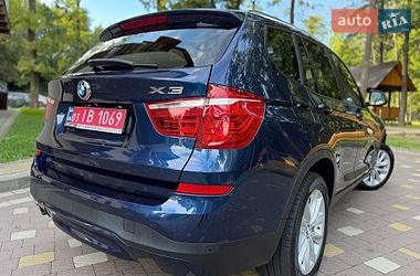 Внедорожник / Кроссовер BMW X3 2015 в Дрогобыче