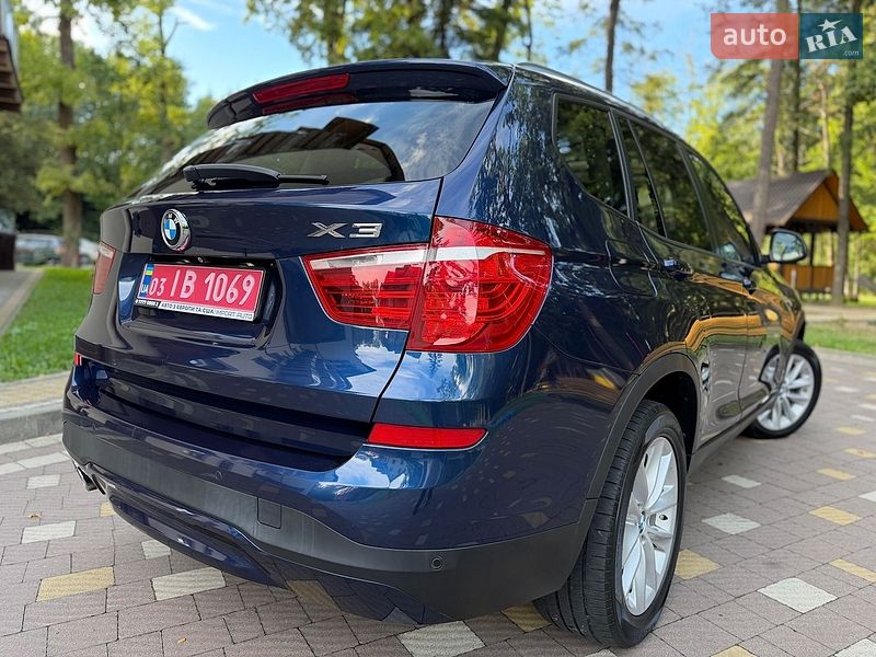 Внедорожник / Кроссовер BMW X3 2015 в Дрогобыче