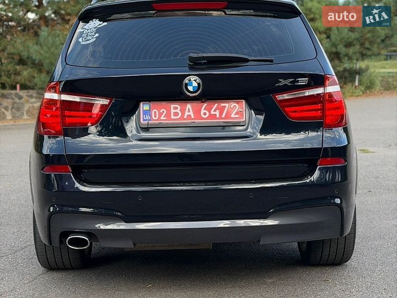 Внедорожник / Кроссовер BMW X3 2016 в Виннице
