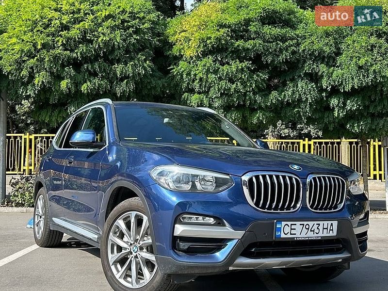 Позашляховик / Кросовер BMW X3 2019 в Чернівцях