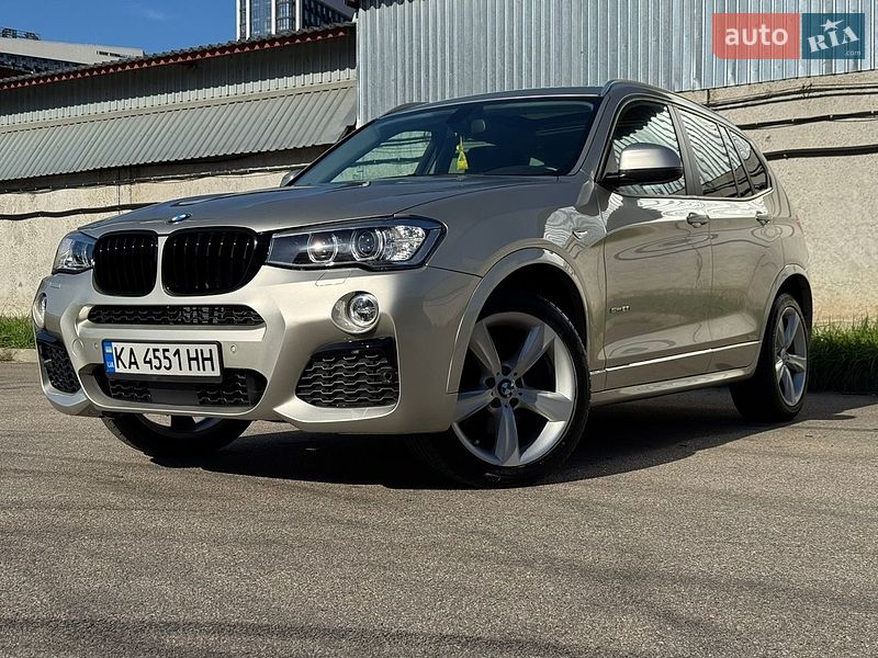 Внедорожник / Кроссовер BMW X3 2017 в Киеве