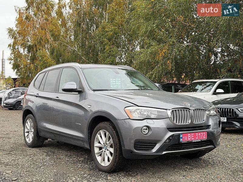 Внедорожник / Кроссовер BMW X3 2014 в Луцке