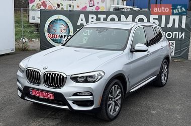 Внедорожник / Кроссовер BMW X3 2019 в Львове