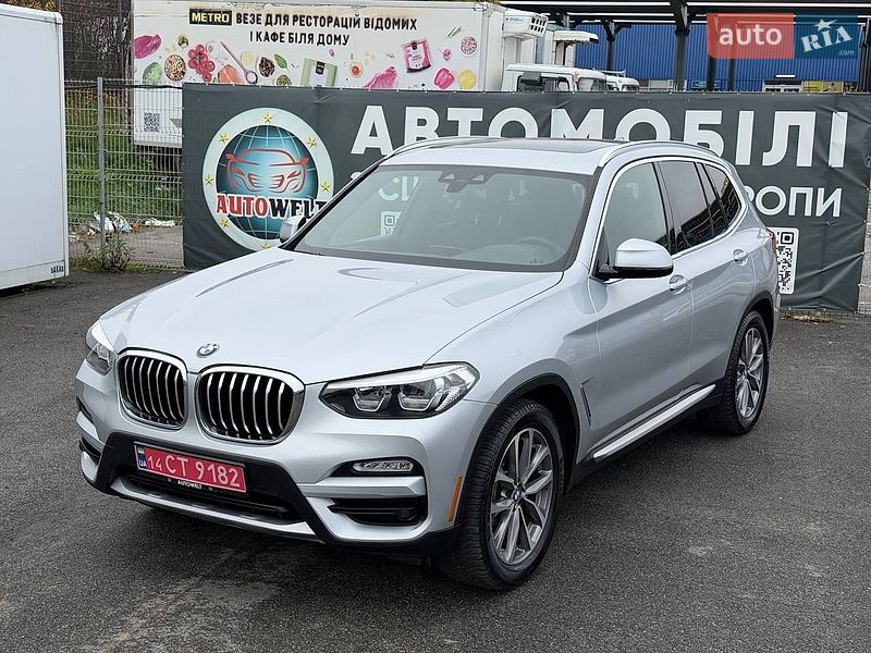 Внедорожник / Кроссовер BMW X3 2019 в Львове