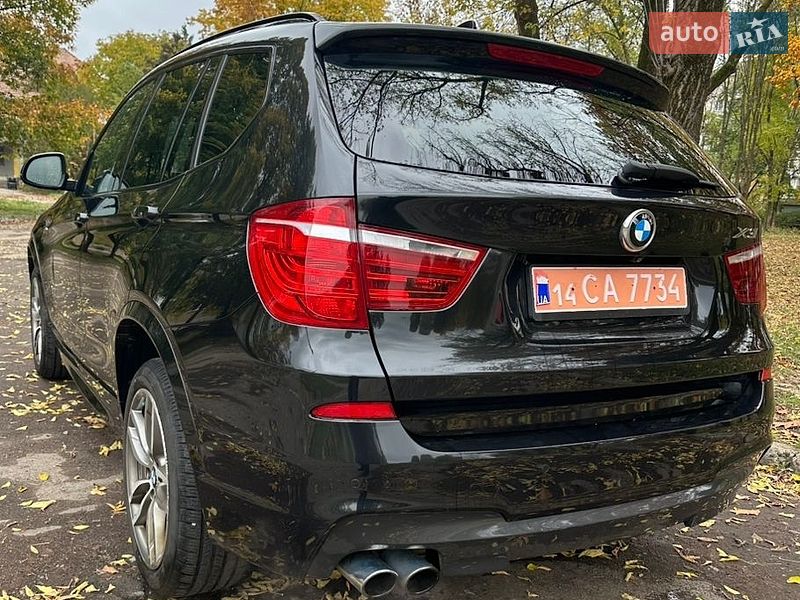Внедорожник / Кроссовер BMW X3 2016 в Калуше
