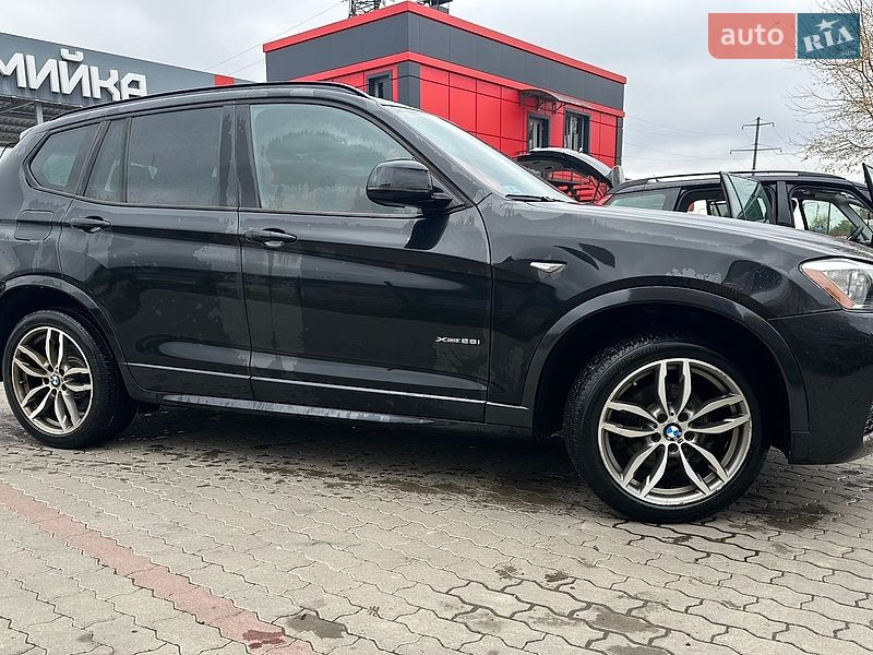 Внедорожник / Кроссовер BMW X3 2016 в Калуше